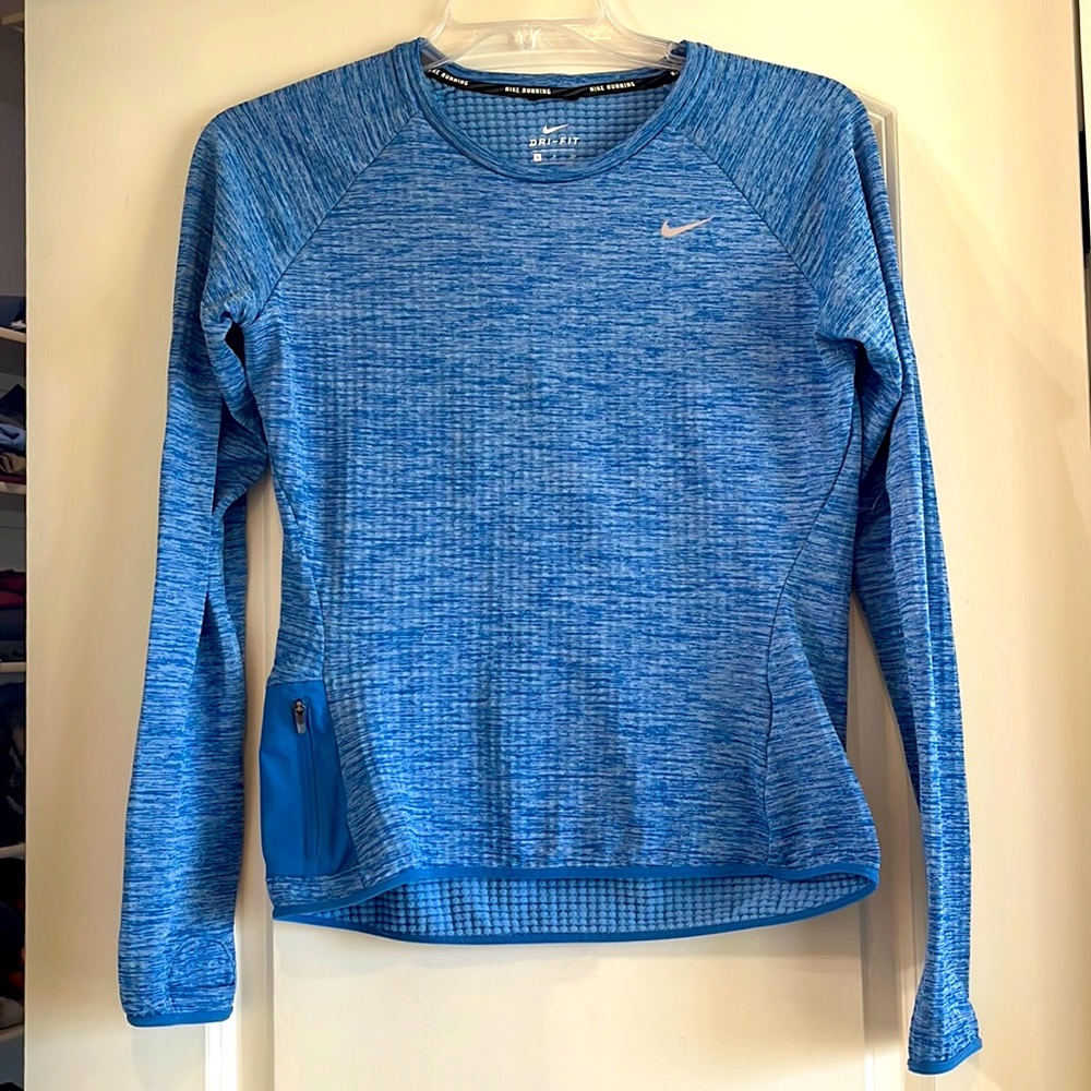 Nike Dri Fit Performance Running 1/4 Zip Lightweight Pullover